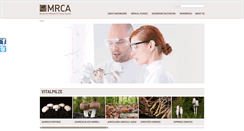 Desktop Screenshot of mrca-science.org