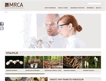 Tablet Screenshot of mrca-science.org